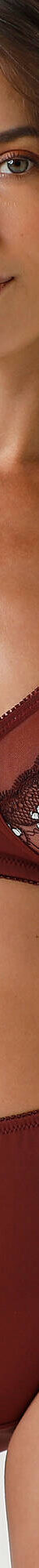 Culotte microfibre tulle brodé Caminata (chocolat) Culotte microfibre tulle brodé Caminata (chocolat)